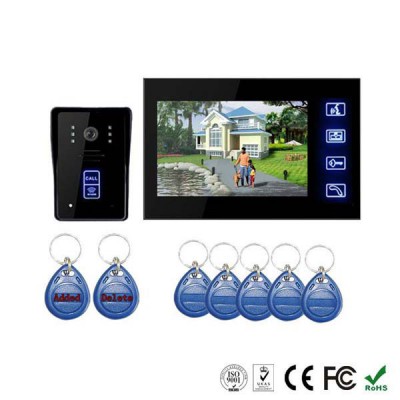 Видеодомофон с RFID метками  7" ZWH-VD701-ID