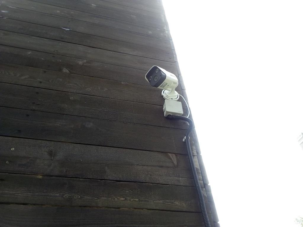 Установка уличных IP камер